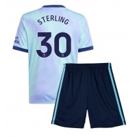 Arsenal Raheem Sterling #30 Kolmas Peliasu Lasten 2024-25 Lyhythihainen (+ Lyhyet housut)